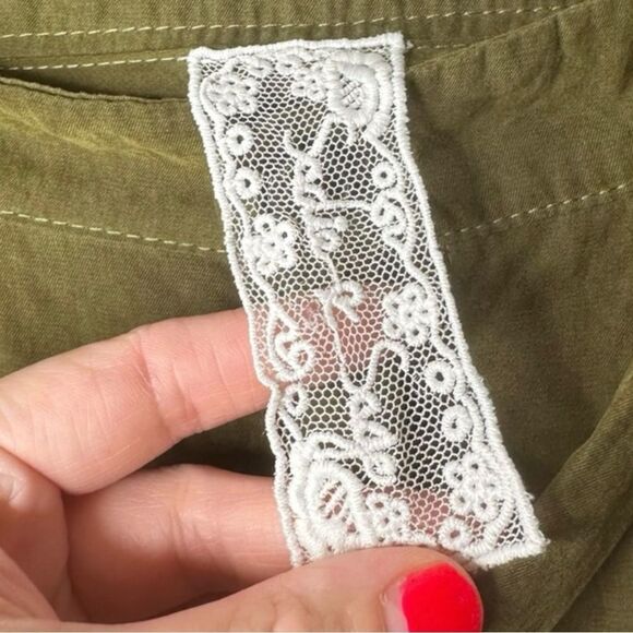 🔸BUNDLE ONLY🔸|EUC| SADIE & SAGE High Rise Tie Waist Paper Bag Pants - Picture 5 of 6